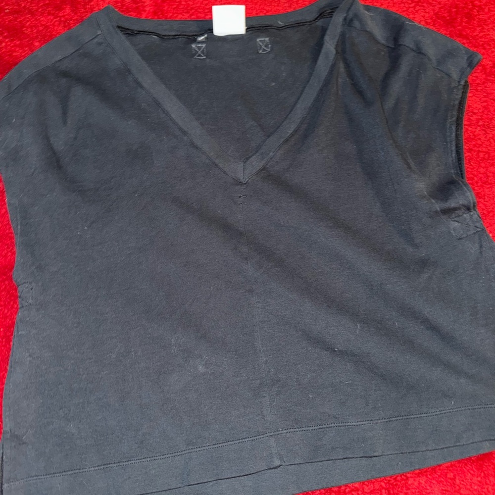 Gymshark Black Muscle Tee for Women